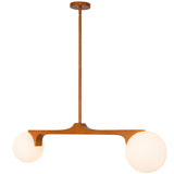 Teak Briar Linear Pendant by Kuzco Lighting