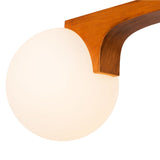 Teak Briar Linear Pendant by Kuzco Lighting Details
