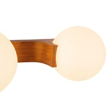 Teak Briar Vanity Light by Kuzco Lighting Details