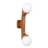 Teak Briar Wall Sconce by Kuzco Lighting