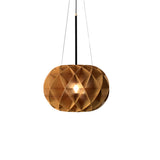 Teak Hive Round Pendant by Accord