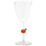 Teca Fruta Goblet Orange By Zafferano 