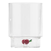 Teca Fruta Tumbler Set of 6 Cherries By Zafferano