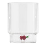 Teca Fruta Tumbler Set of 6 Cherries By Zafferano