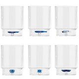 Teca Mare Tumbler Set of 6 Assorted By Zafferano