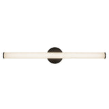 Tectra Wall Sconce — 30 Inch, Black