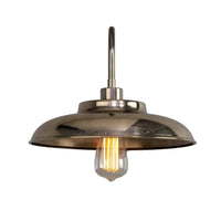 Telal Swan Neck Wall Light - Antique Silver