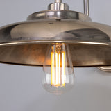 Telal Swan Neck Wall Light - Antique Silver