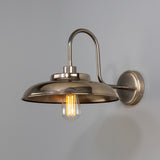 Telal Swan Neck Wall Light - Antique Silver