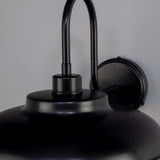 Telal Swan Neck Wall Light - Matt Black
