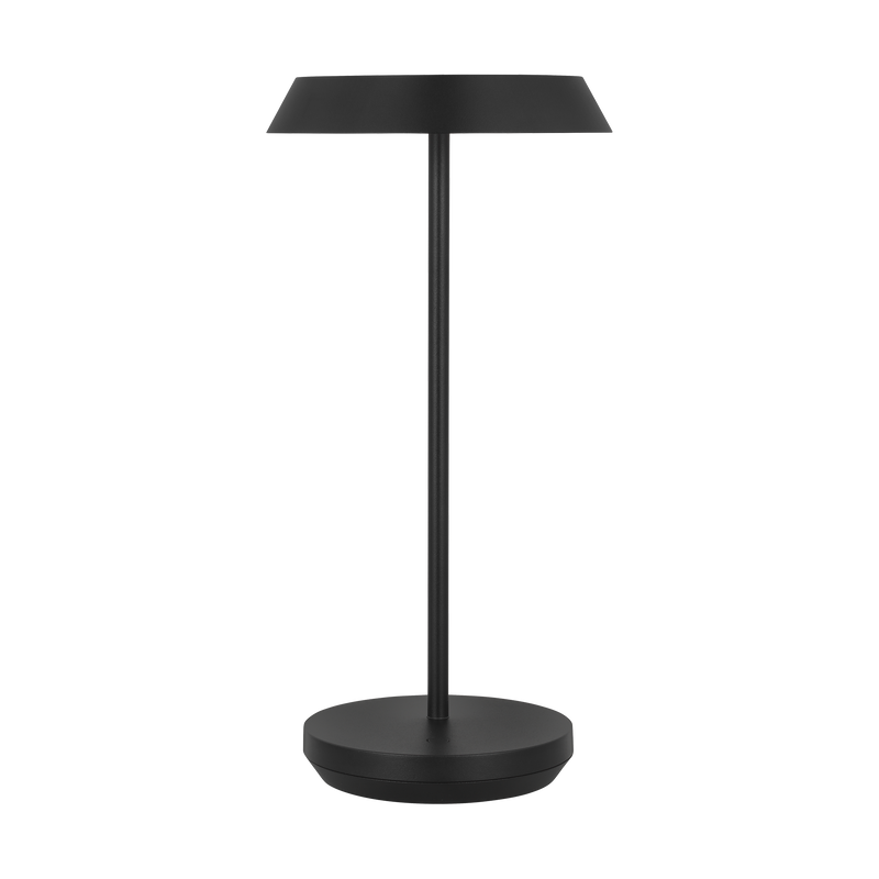Tepa Accent Rechargeable Table Lamp Black By Visual Comfort Modern