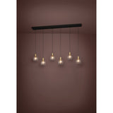 Terque Linear Suspension by Eglo - lifestyle room setting