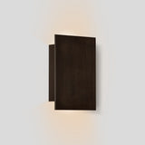 Tersus Outdoor Wall Sconce by Cerno - Antique Bronze, up and downlight