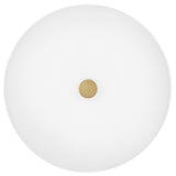 Tess Flush Mount Black Small By Lark Living - Down View