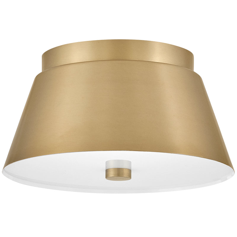 Tess Flush Mount Lacquered Brass Small By Lark Living