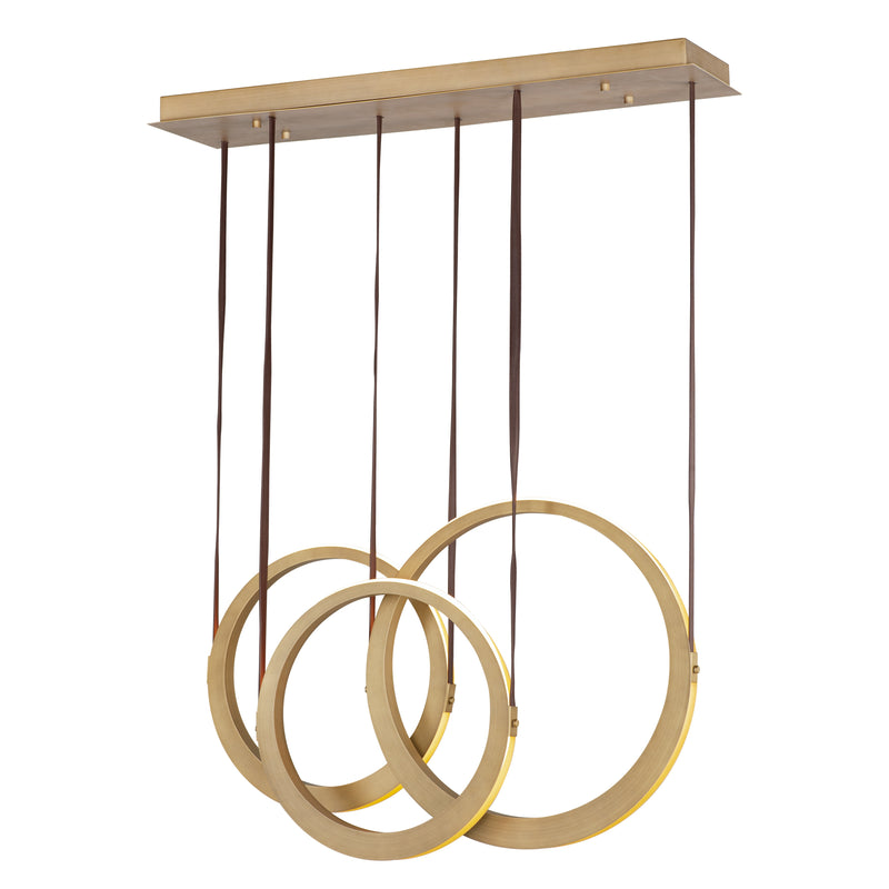 Tether 3-Light LED Pendant by ET2