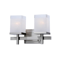Tetra Bath Vanity Light Satin Nickel by Maxim Lighting