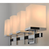 Tetra Bath Vanity Light Polished Chrome by Maxim Lighting