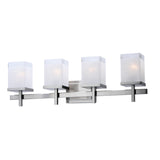 Tetra Bath Vanity Light Satin Nickel by Maxim Lighting