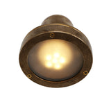 Thames Outdoor Spotlight - Antique Brass