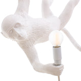 The Monkey Lamp Swing By Seletti, Finish: White