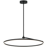 The Trundle Pendant Light Large Matte Black By Matteo