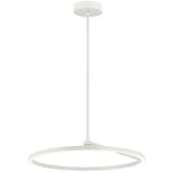 The Trundle Pendant Light Medium White By Matteo