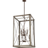 Thornwood Chandelier — 23 1/8", Washed Pine
