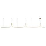 Thread Linear Suspension — 15 Feet, Brushed Gold
