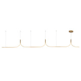 Thread Linear Suspension — 15 Feet, Brushed Gold