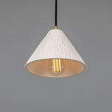 Tilia Pendant - Satin Brass