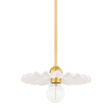 Tinsley Pendant - Aged Brass
