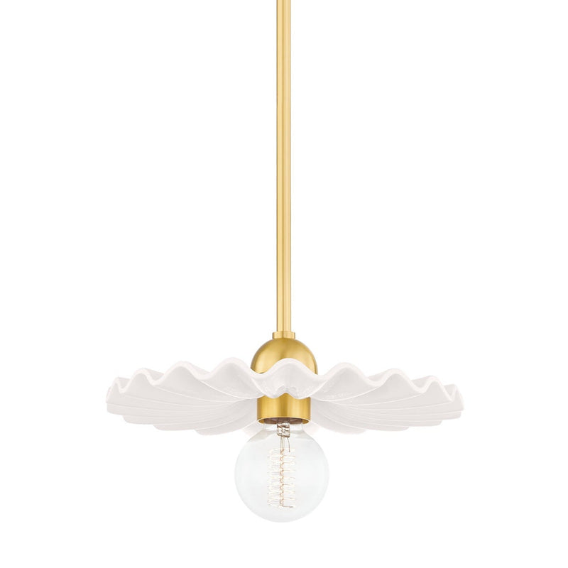 Tinsley Pendant - Aged Brass