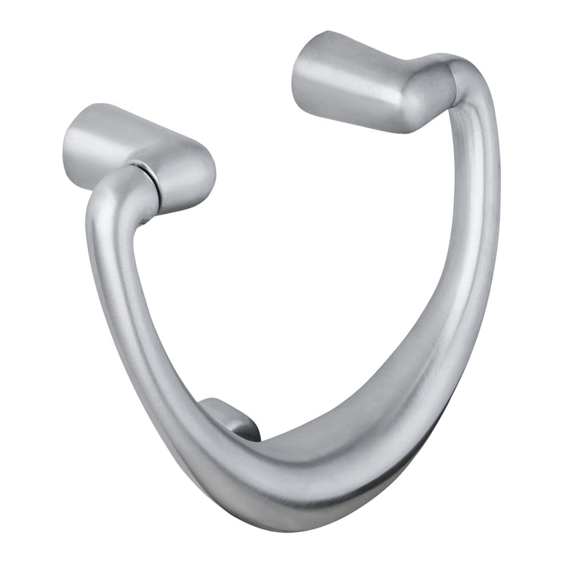 Toc Toc Door Knocker in Satin Chrome by Colombo Design