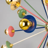 Tokyo Multi Coloured - Satin Brass