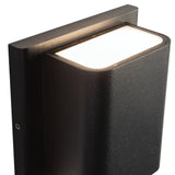 Tolan Indoor Wall Light Outdoor Black By Kuzco Detaield View