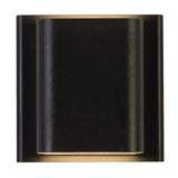 Tolan Indoor Wall Light Outdoor Black By Kuzco Front View