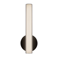 Tole Wall Sconce — 14 Inch, Black
