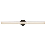 Tole Wall Sconce — 36 Inch, Black