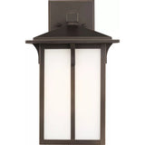 Tomek Outdoor Wall Lantern — 14 Inch, Antique Bronze