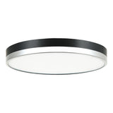 Tone Ceiling Mount 16 Inch Black & Chrome