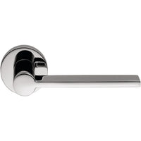 Tool Door Lever in Polished Chrome by Colombo Design