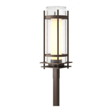 Torch Outdoor Post Lantern in Coastal Bronze by Hubbardton Forge