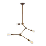 Toronto Chandelier - Antique Brass