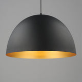 Tova Pendant Black / Gold by Maxim Lighting