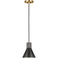 Towner Pendant — Satin Brass