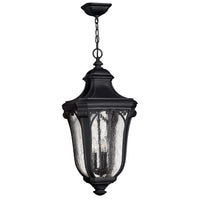 Trafalgar Large Hanging Lantern - Museum Black - by Hinkley