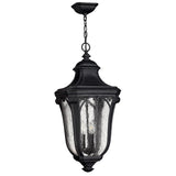 Trafalgar Large Hanging Lantern - Museum Black - by Hinkley