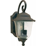 Trafalgar Outdoor Wall Lantern — 15 Inch, Oxidized Bronze