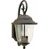 Trafalgar Outdoor Wall Lantern — 18 Inch, Oxidized Bronze